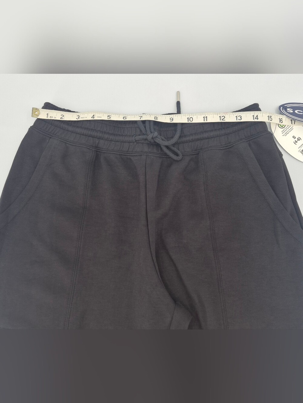 Black Drawstring Jogger Pants - Picture 8 of 11